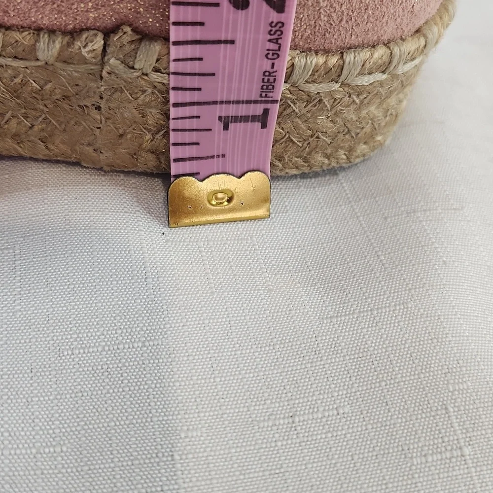Tretorn Eve 2 Pink Suede Platform Sneakers. Size 7